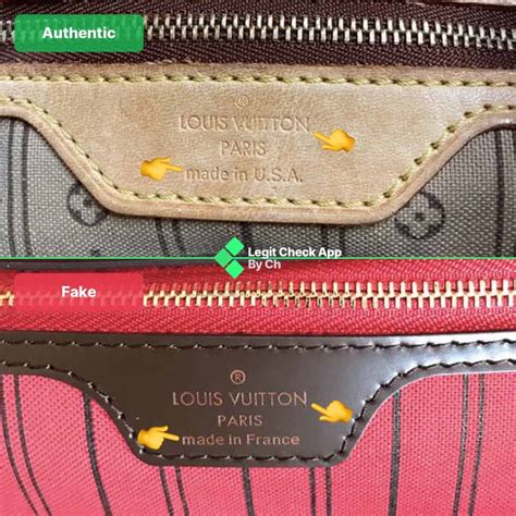 how do you tell real louis vuitton from fake|louis vuitton legit check.